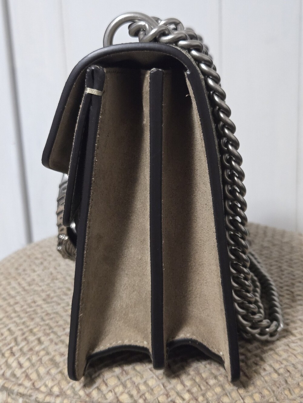 New Beige Dionysus Style Shoulder Bag Unbranded READ DESCRIPTION - Picture 4 of 12